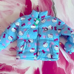 Hello kitty puff jacket